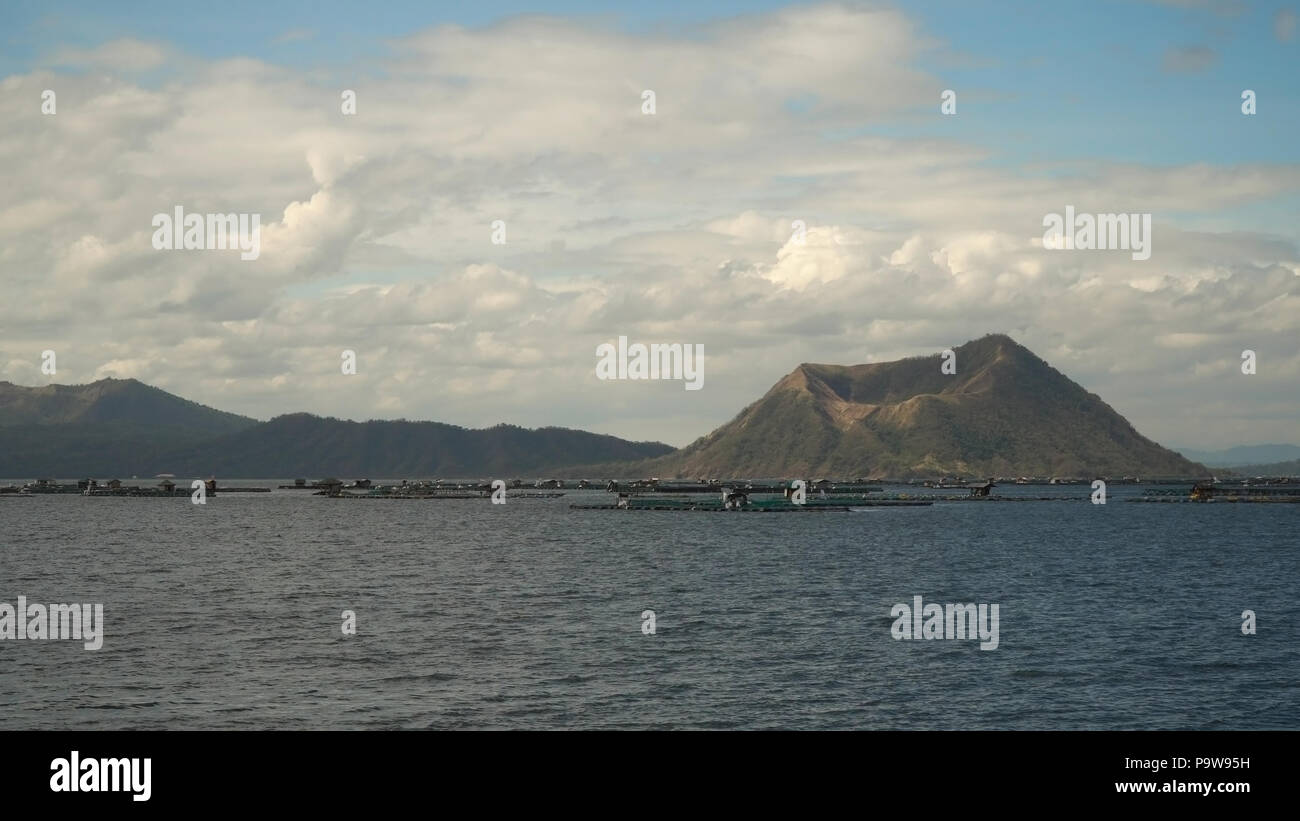 View through an airplane window on the city. Airplane window view