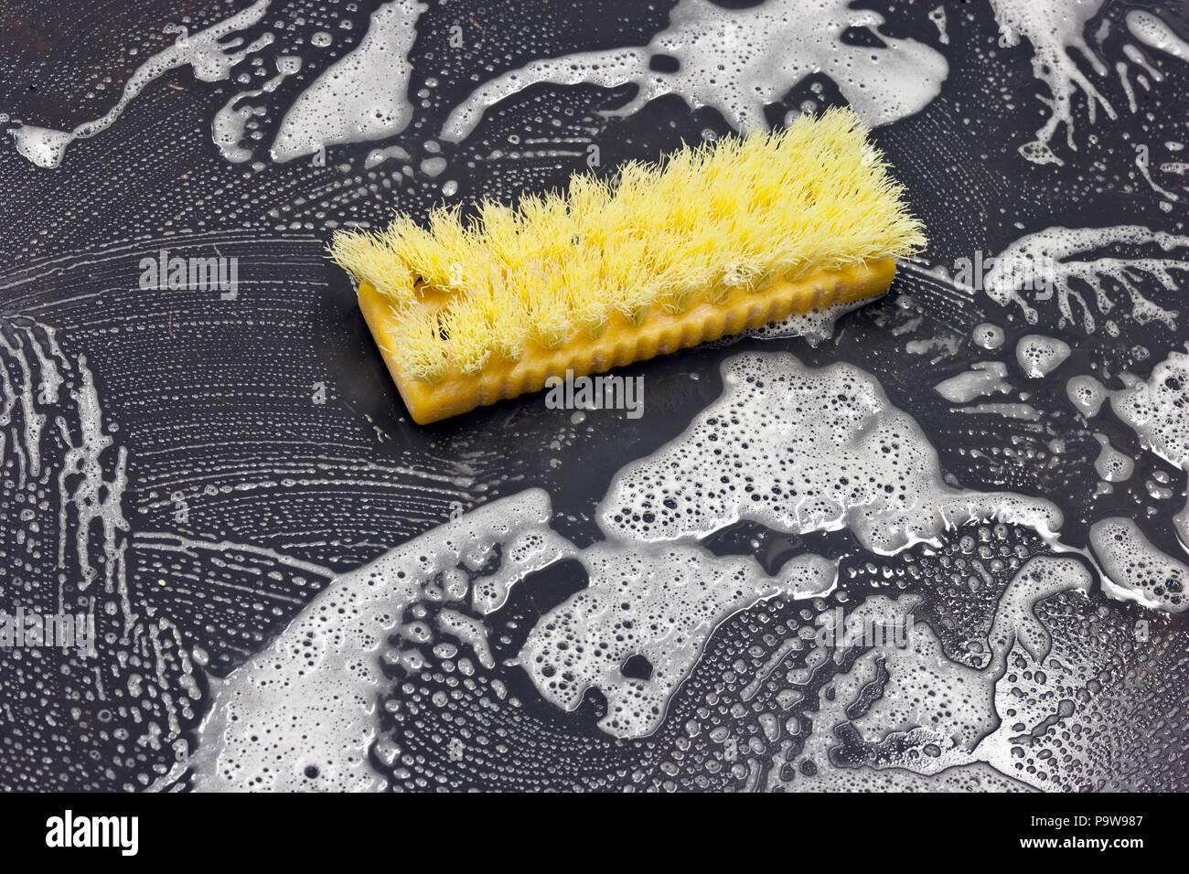 Soapy water on counter hires stock photography and images Alamy