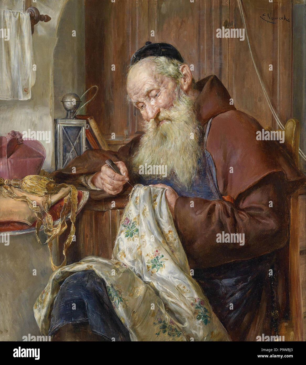 Nowak Ernst - a Skilful Padre Stock Photo - Alamy