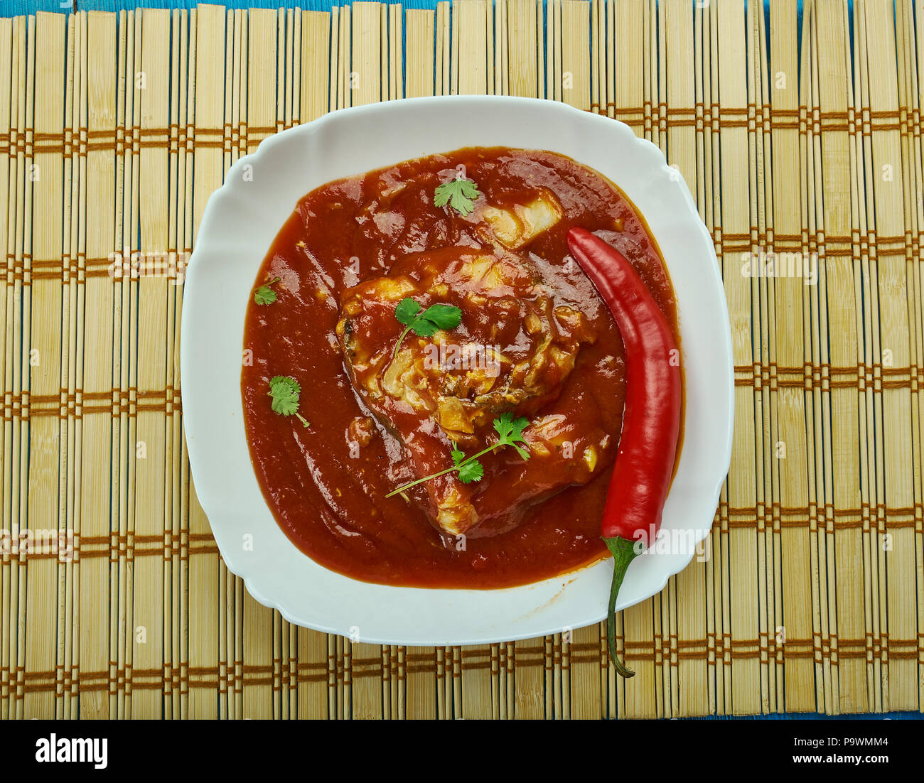 Fish Gassy Mangalorean fish curry which gives tangy and spicy taste