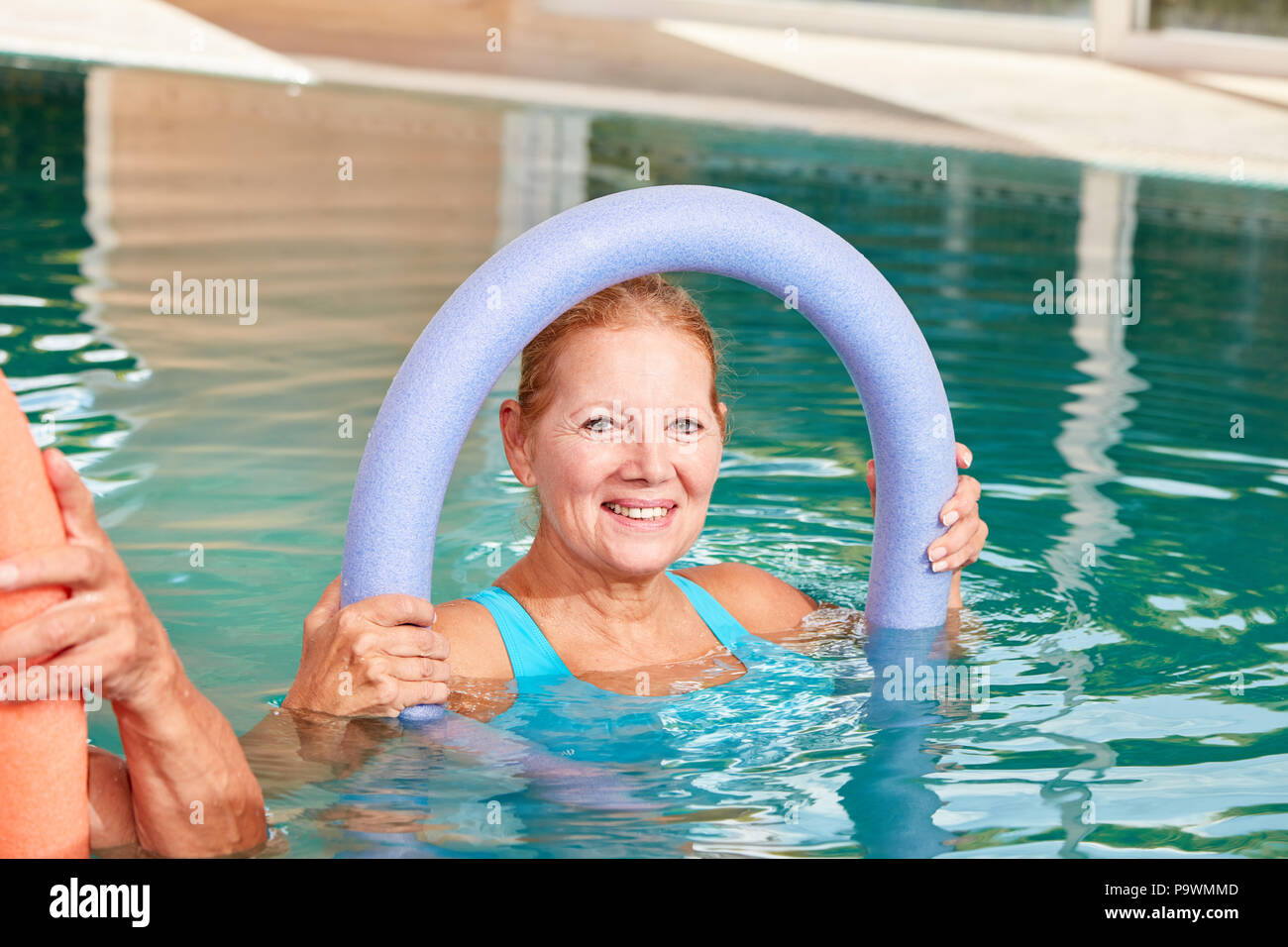 Water aerobics senior hires stock photography and images Alamy