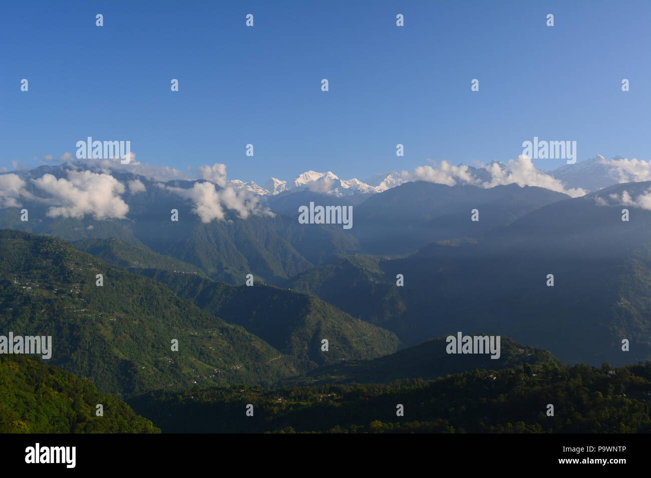 Pelling, West Sikkim, India. Travel photo. Stock Photo