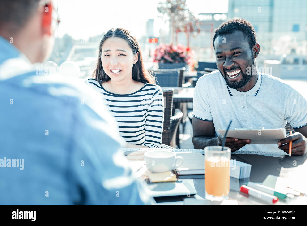 Bearded afro american man hi-res stock photography and images - Alamy