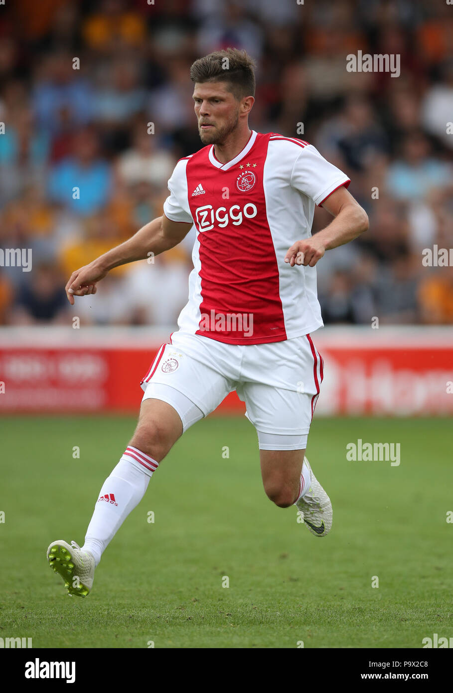 Ajax's Klass Jan Huntelaar during a pre season friendly match at the Banks's Stadium, Walsall. PRESS ASSOCIATION Photo. Picture date: Thursday July 19, 2018. Photo credit should read: Nick Potts/PA Wire. EDITORIAL USE ONLY No use with unauthorised audio, video, data, fixture lists, club/league logos or 'live' services. Online in-match use limited to 75 images, no video emulation. No use in betting, games or single club/league/player publications. Stock Photo