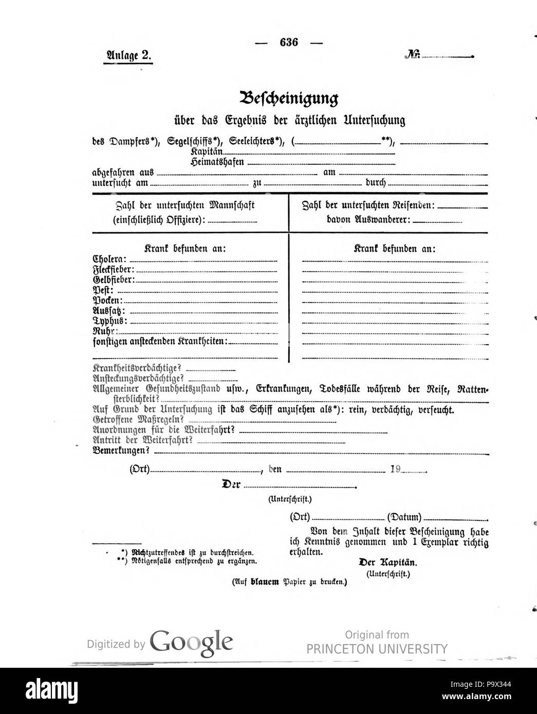 454 Deutsches Reichsgesetzblatt 1913 051 636 Stock Photo