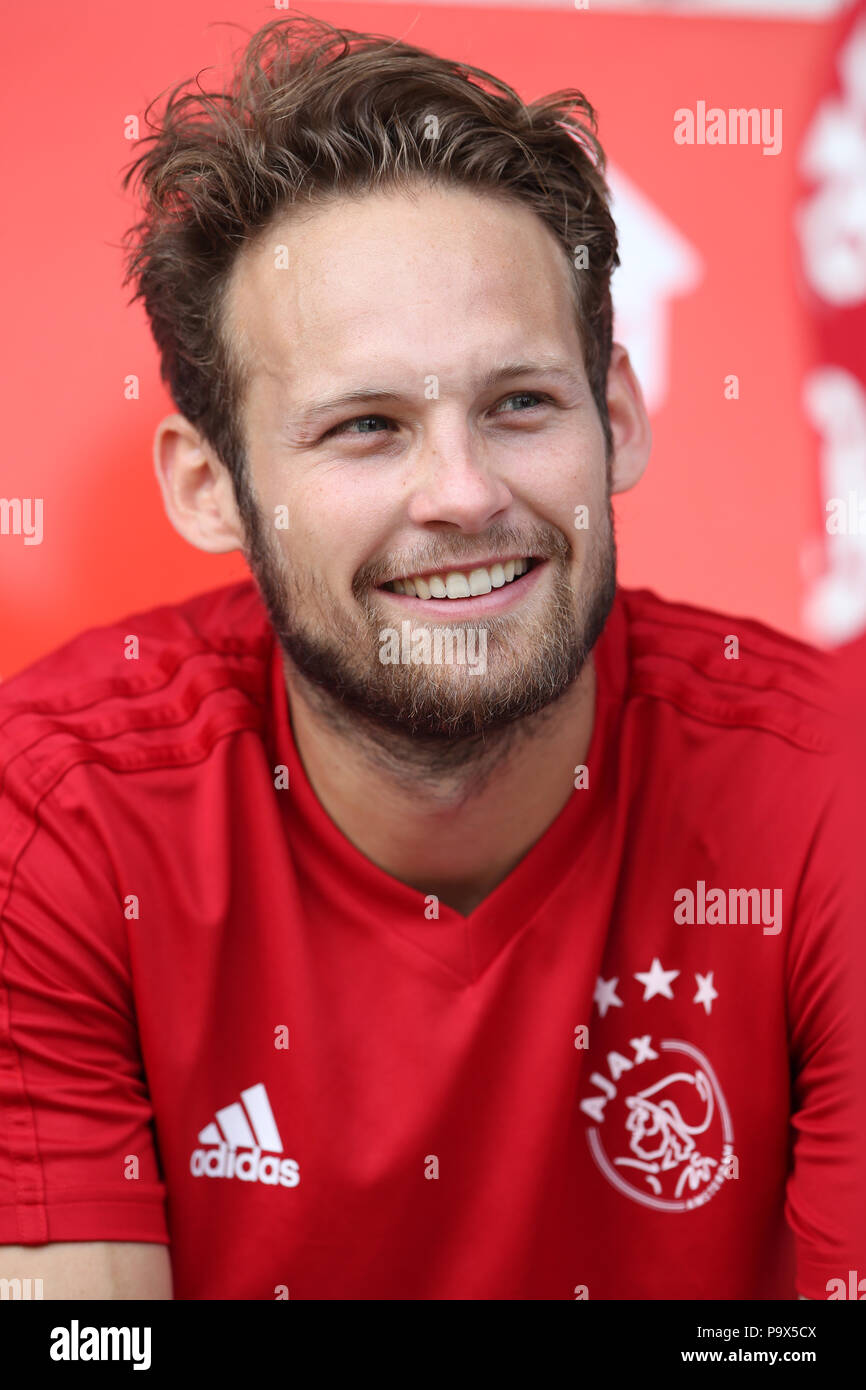 Ajax's Daley Blind during a pre season friendly match at the Banks's Stadium, Walsall. PRESS ASSOCIATION Photo. Picture date: Thursday July 19, 2018. Photo credit should read: Nick Potts/PA Wire. EDITORIAL USE ONLY No use with unauthorised audio, video, data, fixture lists, club/league logos or 'live' services. Online in-match use limited to 75 images, no video emulation. No use in betting, games or single club/league/player publications. Stock Photo