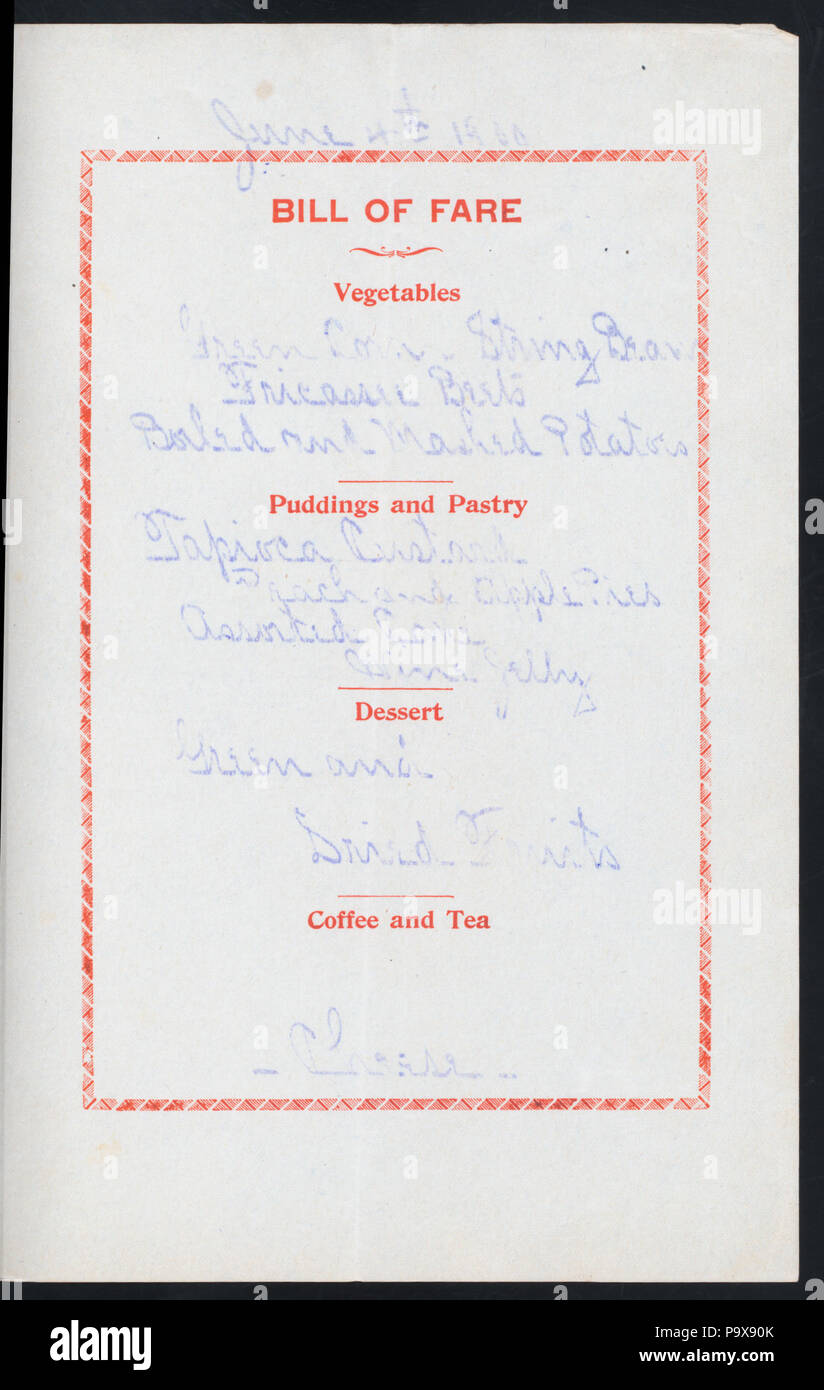 559 DINNER (held by) PACIFIC MAIL STEAMSHIP COMPANY (at) SS CITY OF RIO ...