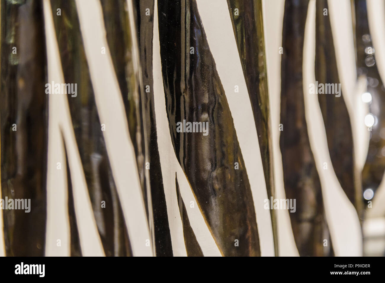 Abstract vases in black and white, background of vases Stock Photo Alamy