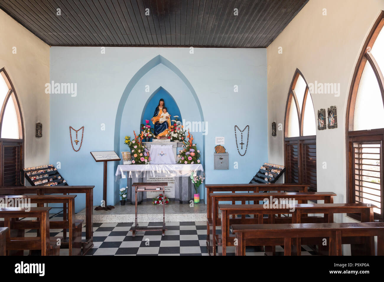 Alto Vista Chapel, Aruba, Caribbean Stock Photo Alamy