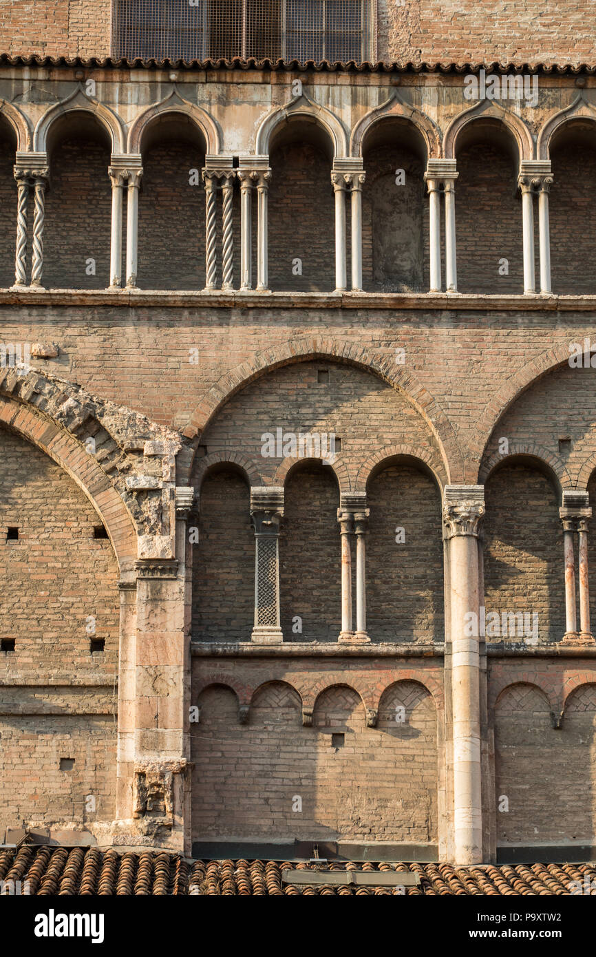 Basilica Di San Giorgio Ferrara the side wall of Ferrara cathedral, Basilica Cattedrale di San Giorgio