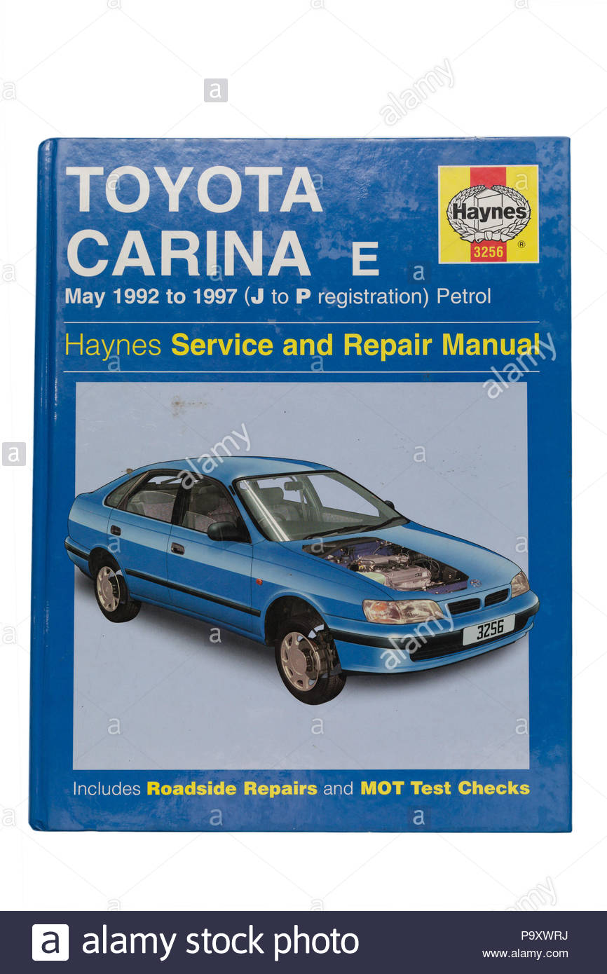 Haynes Owners Workshop Manual, Toyota Carina E, May 1992 to 1997, J to