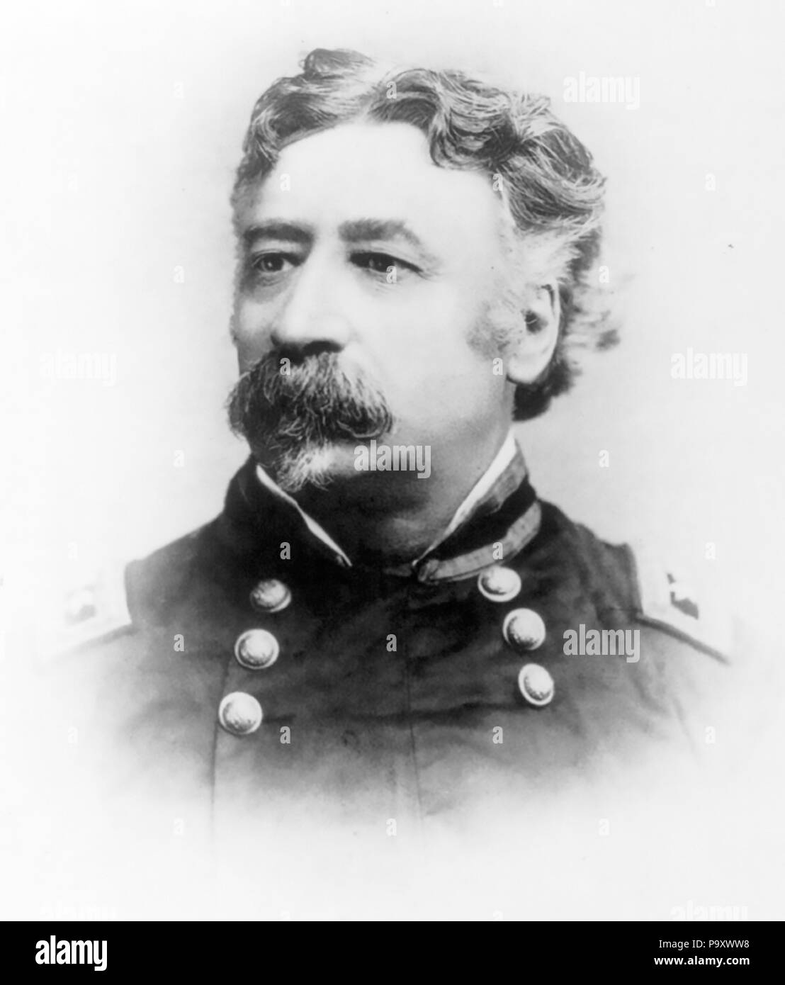 JAMES NEGLEY (1826-1901) American politician and Army General Stock Photo