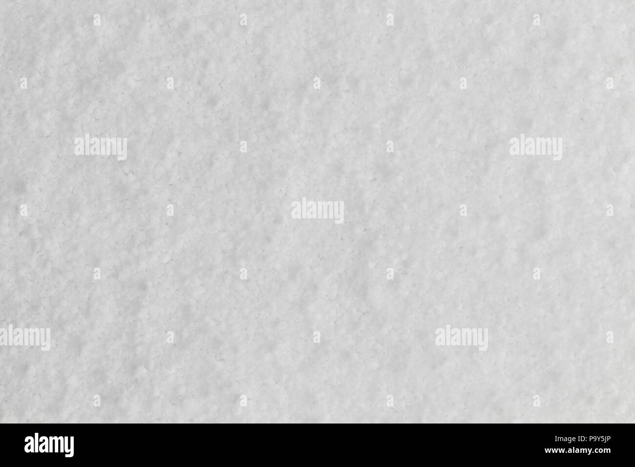 light large snow after snowfall, winter closeup Stock Photo