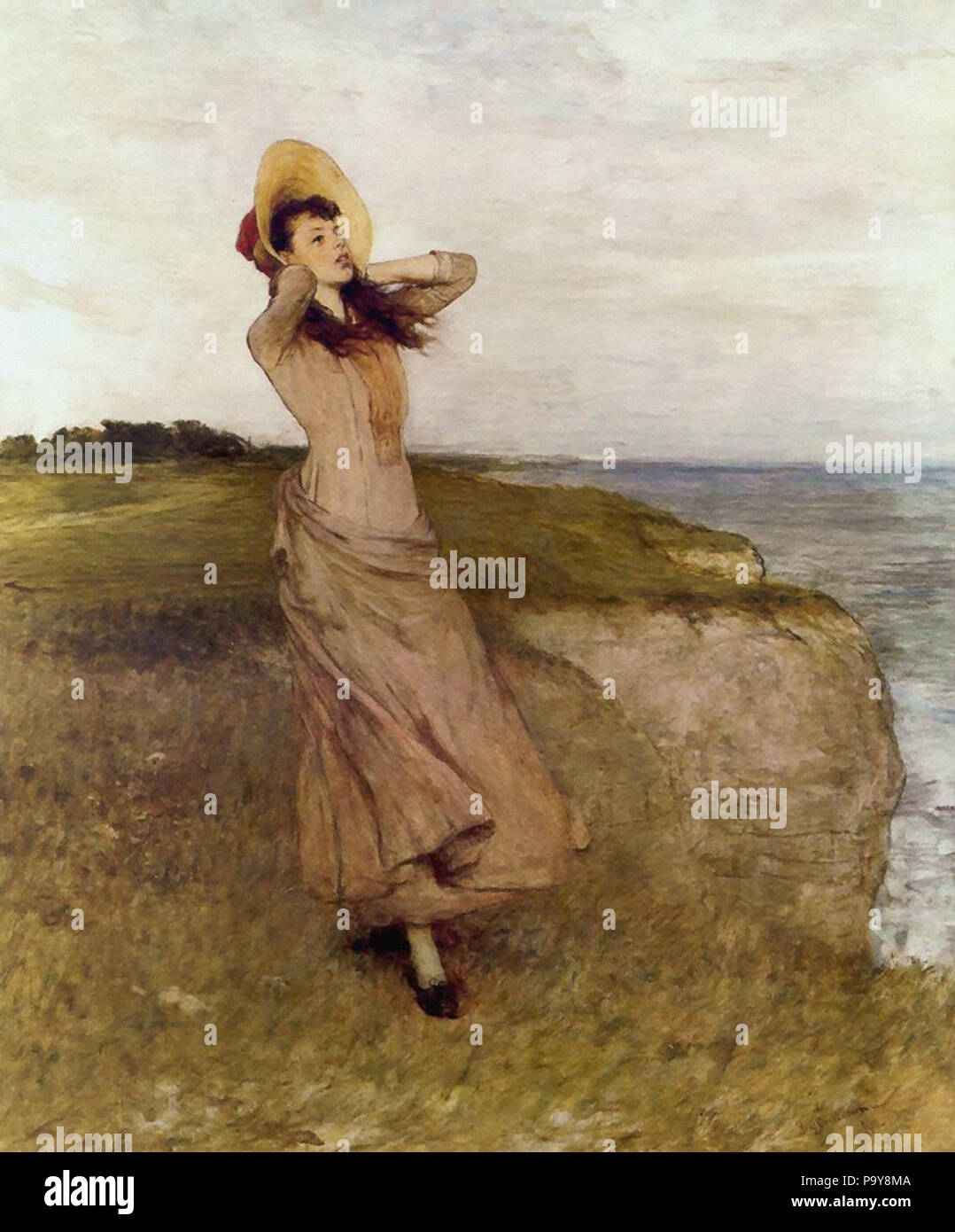 Orchardson William Quiller on the North Foreland Stock Photo Alamy