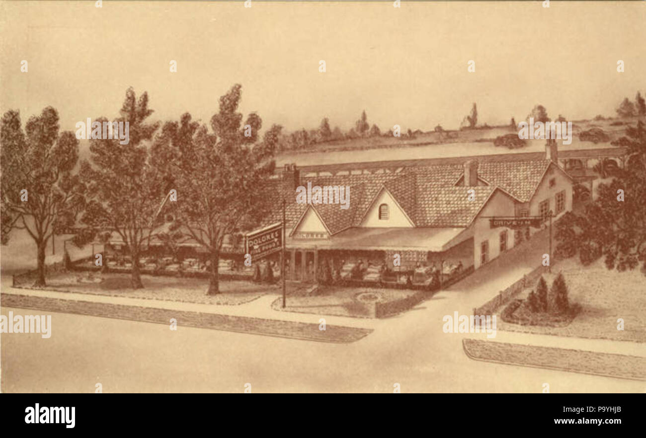 583 Dolores Restaurant and Drive-In (NBY 436948) Stock Photo