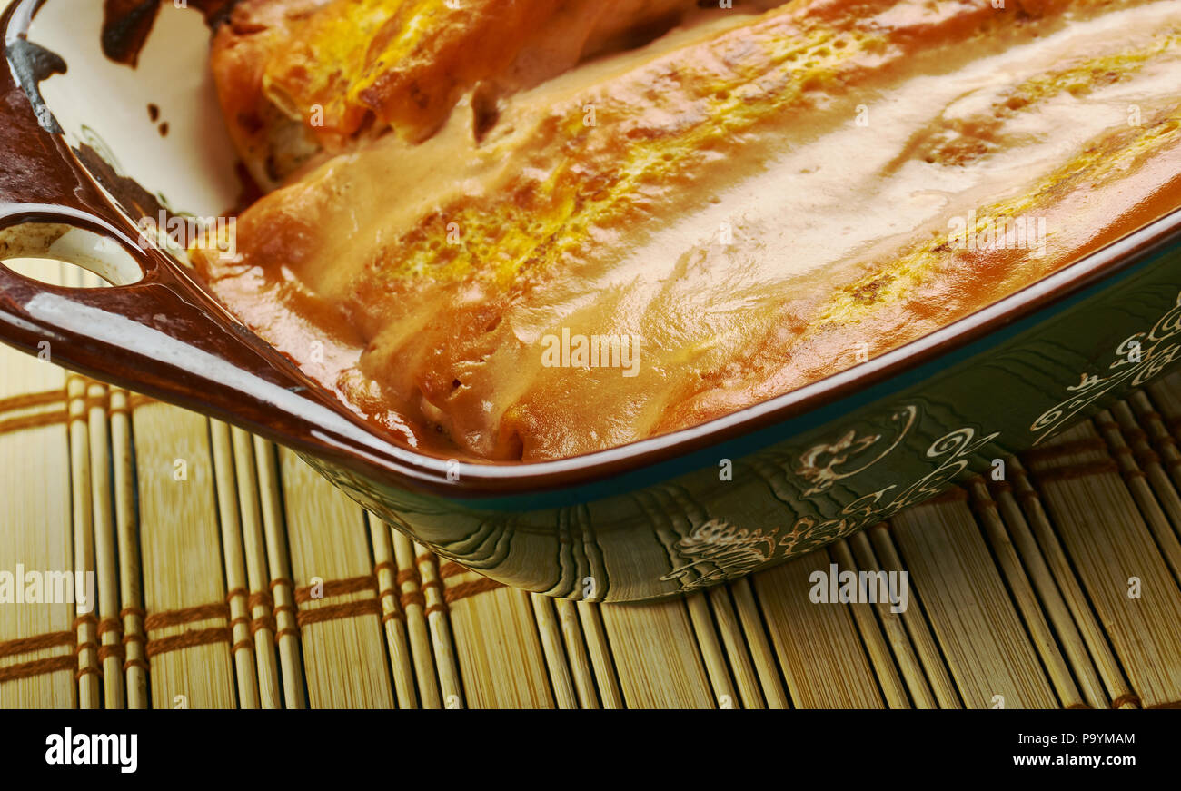 Colorado Enchiladas , chile colorado para enchilads New Mexican dried