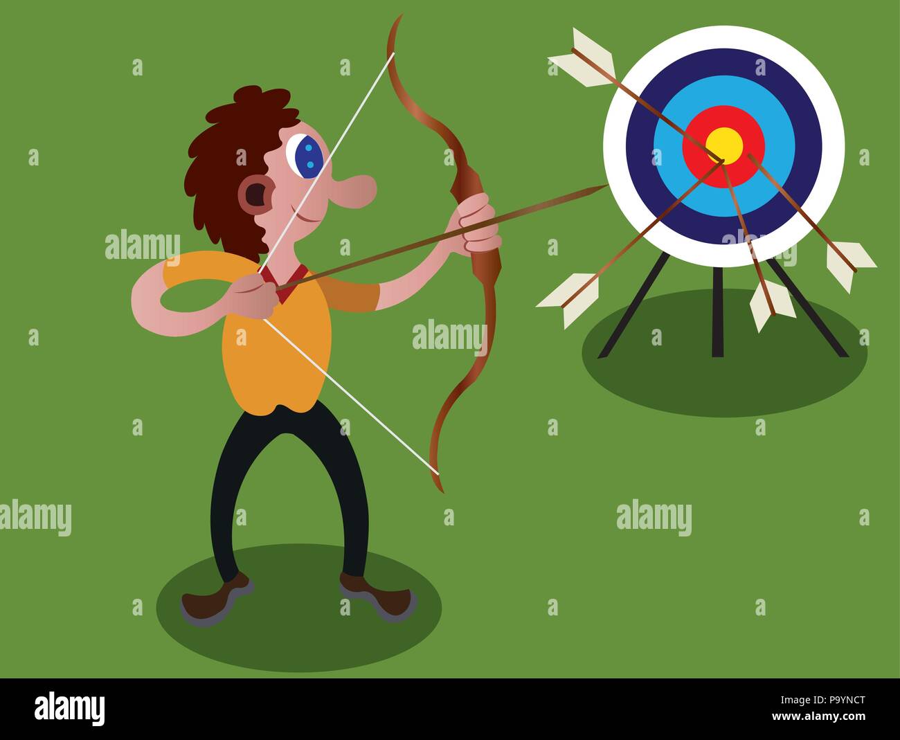 Practicing techniques Stock Vector Images - Alamy