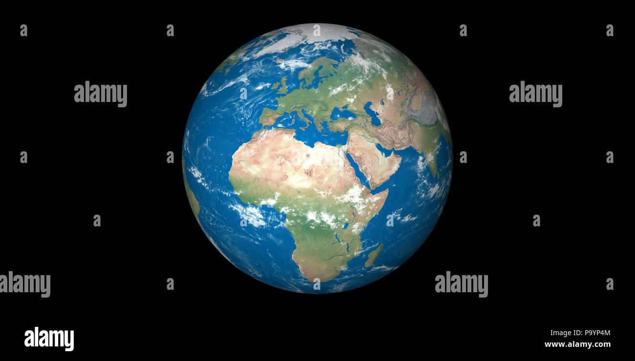 Earth from space europe hi-res stock photography and images - Alamy