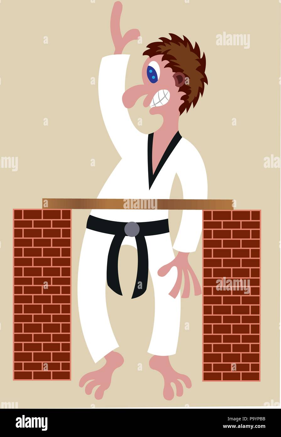 Karate chop wood hi-res stock photography and images - Alamy Karate chop wood hi-res stock photography and images - Alamy