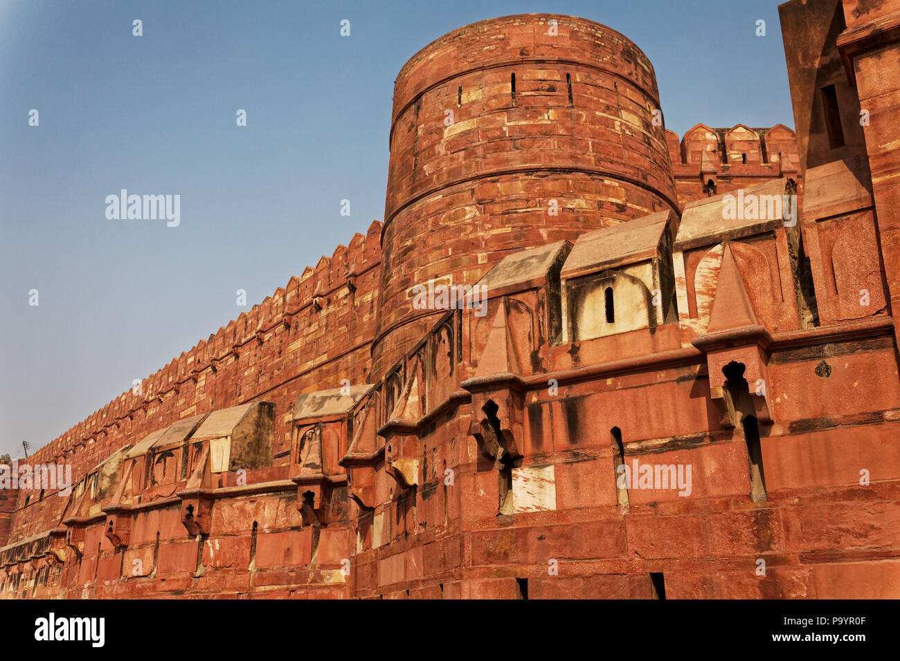 The Agra fort is a UNESCO World Heritage site and is also known as the