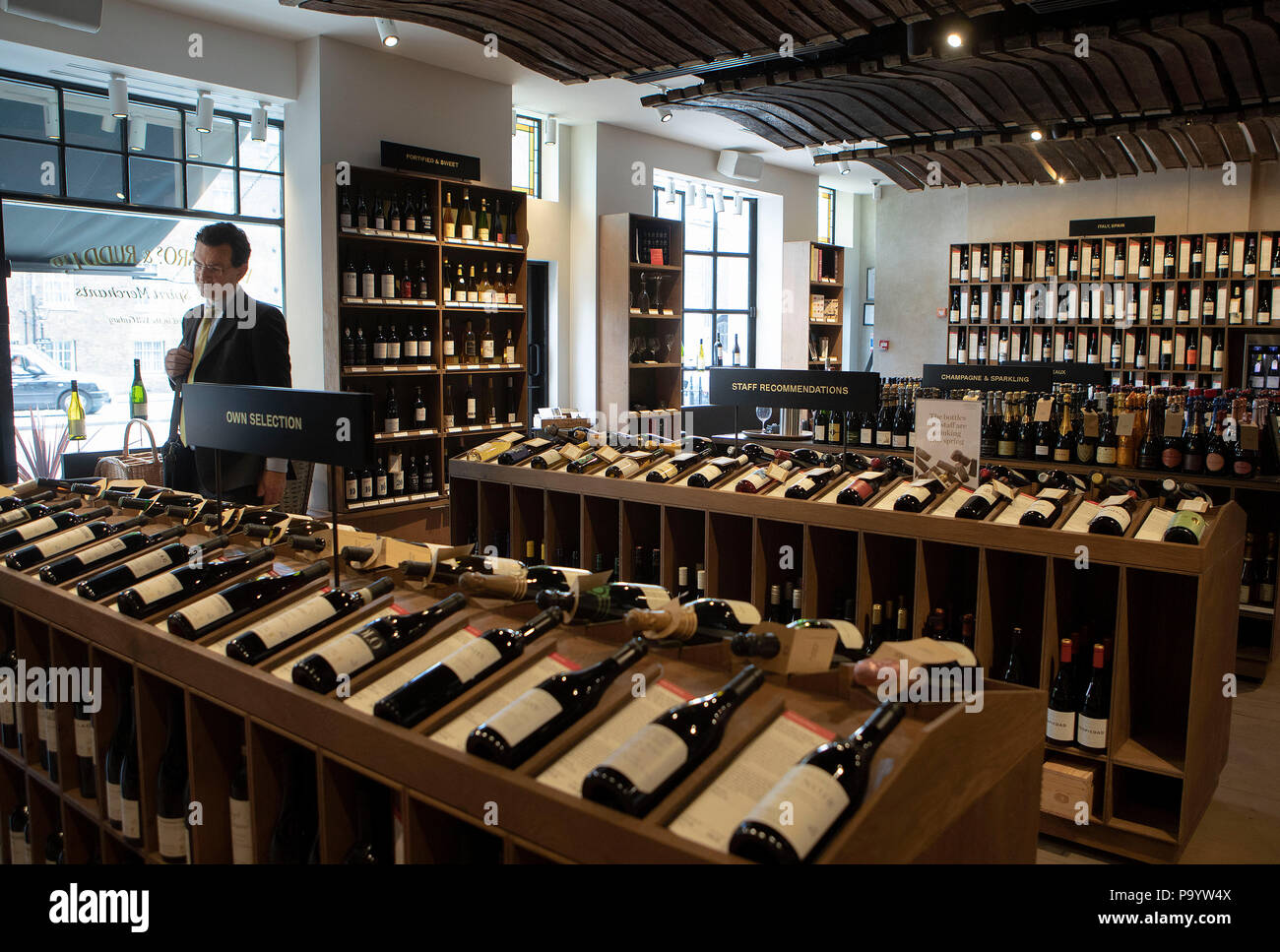 Berry Bros & Rudd wine merchants Stock Photo Alamy