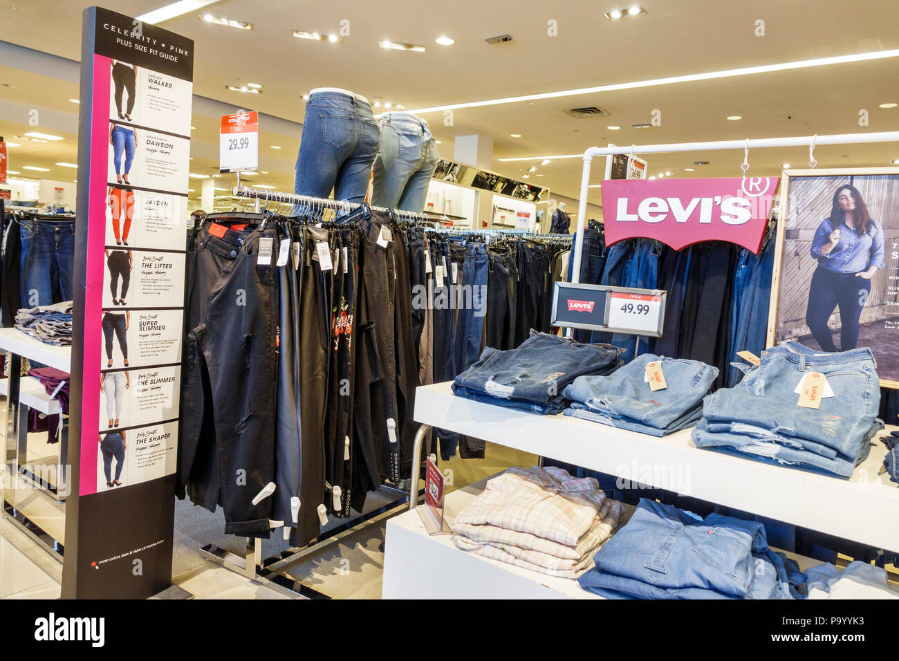 Store display jeans hi-res stock photography and images - Page 8 - Alamy