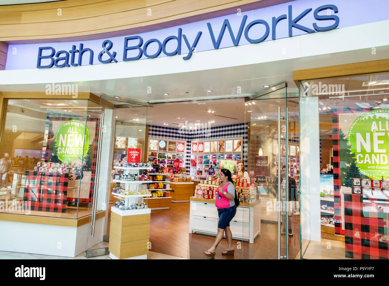 Orlando Florida,The Mall at Millenia,shopping shopper shoppers shop shops  market markets marketplace buying selling,retail store stores business  busin Stock Photo - Alamy