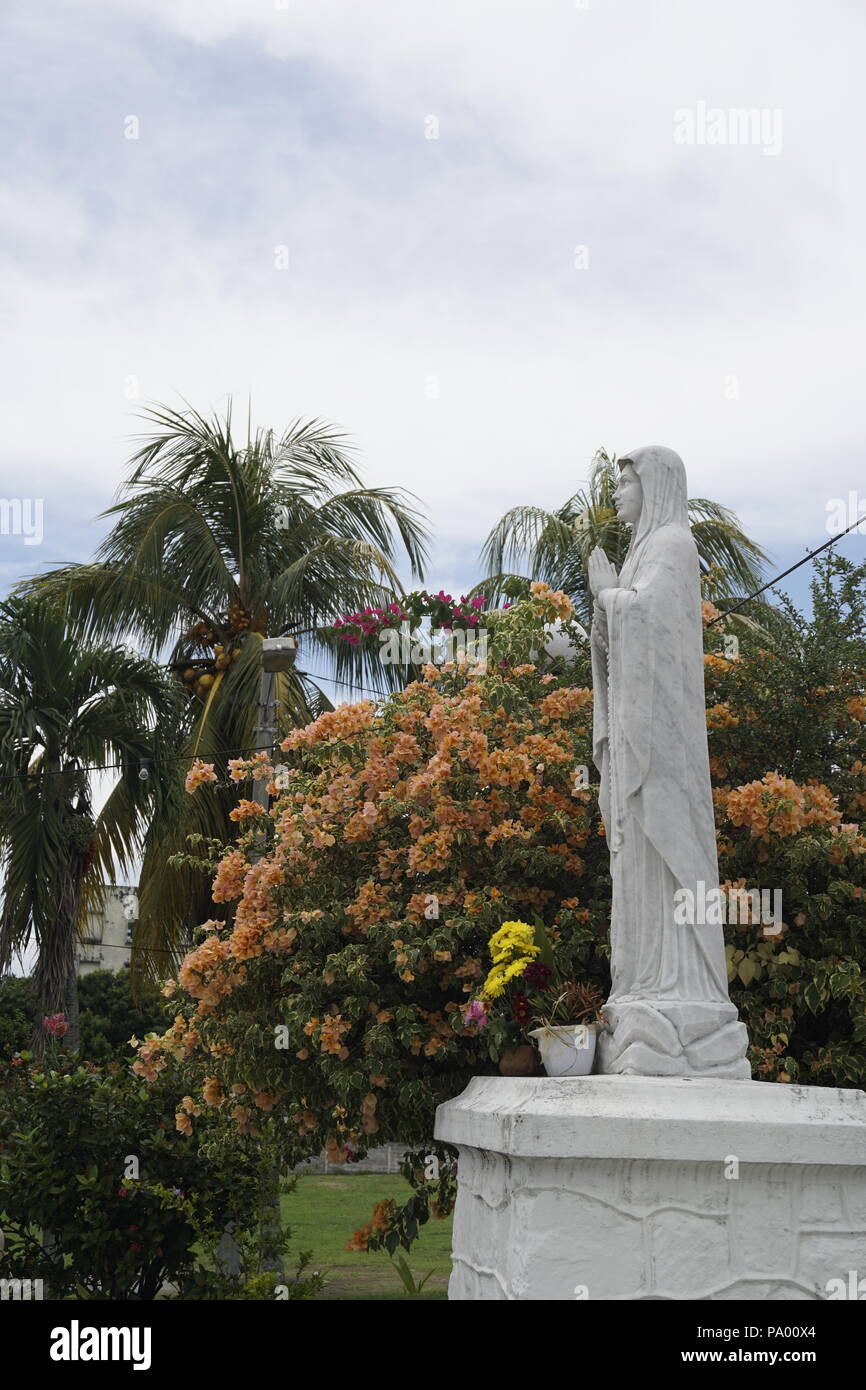 statue of Virgin Mary in Malaysia Stock Photo Alamy