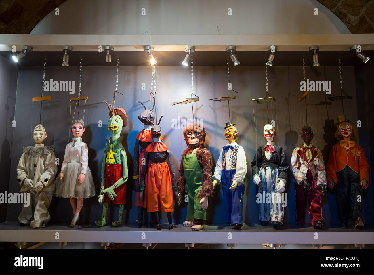 Puppet Theatre Sicily Stock Photos & Puppet Theatre Sicily Stock Images