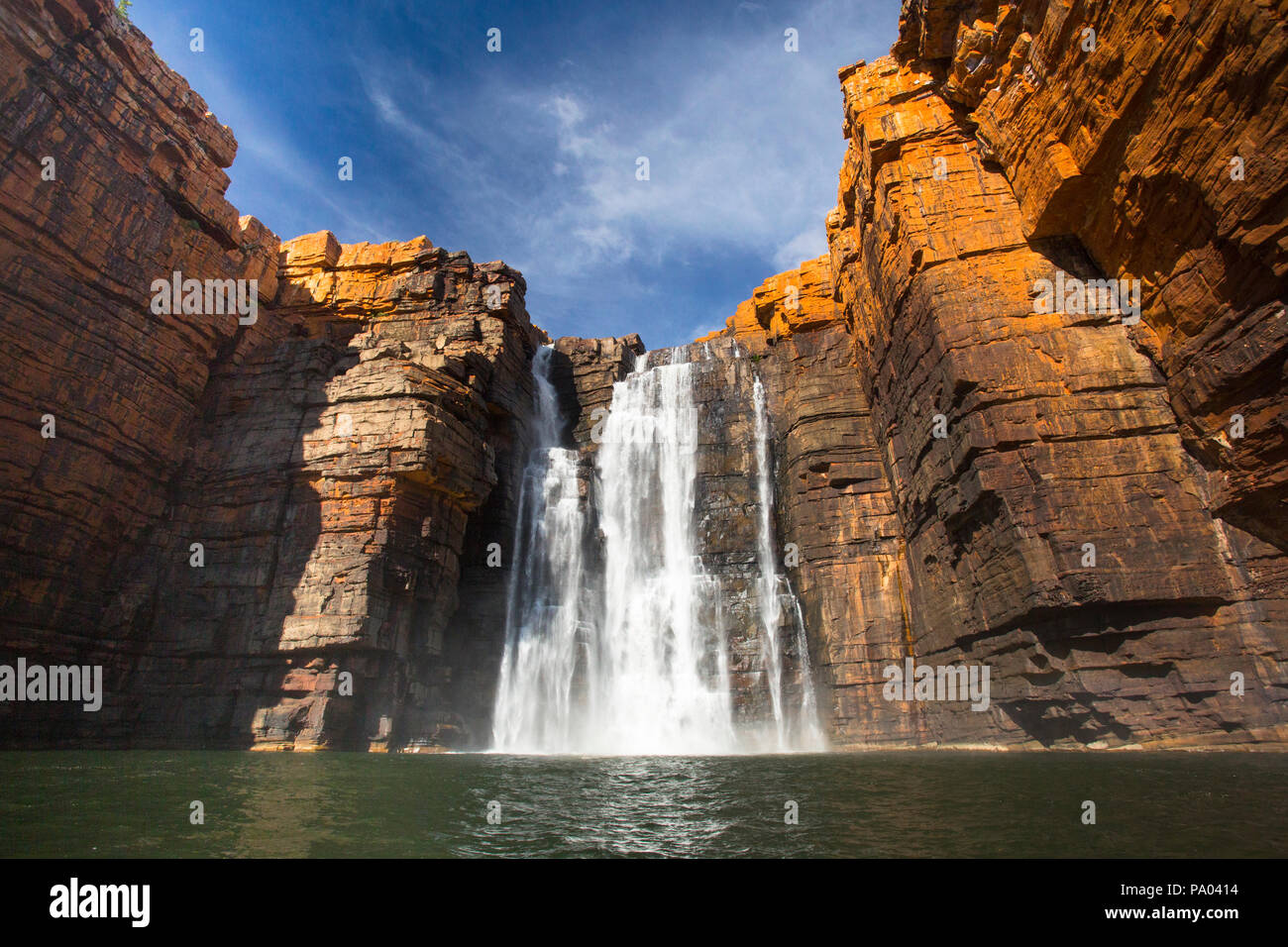 King George Falls, The Kimberley, Western Australia Stock Photo