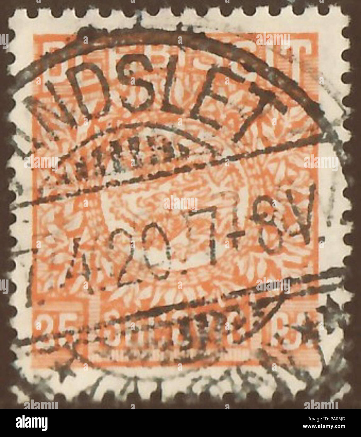 Stamp of the German Empire - plebiscite area 'Schleswig