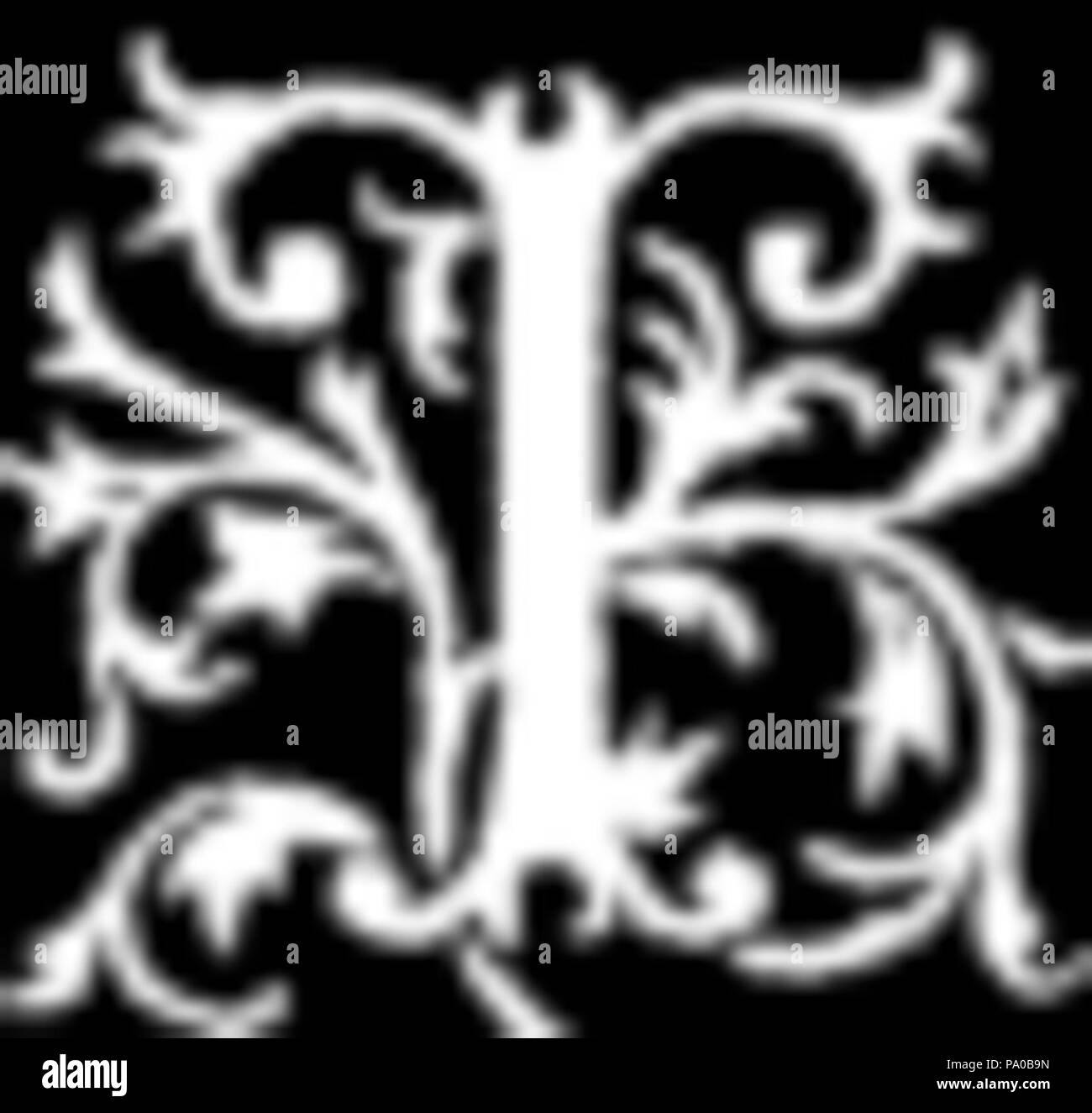 639 Fancy Letter T