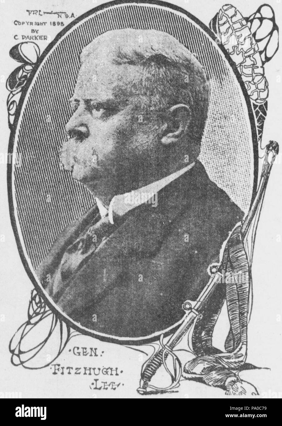 654 Fitzhugh Lee (1898 Stock Photo Alamy