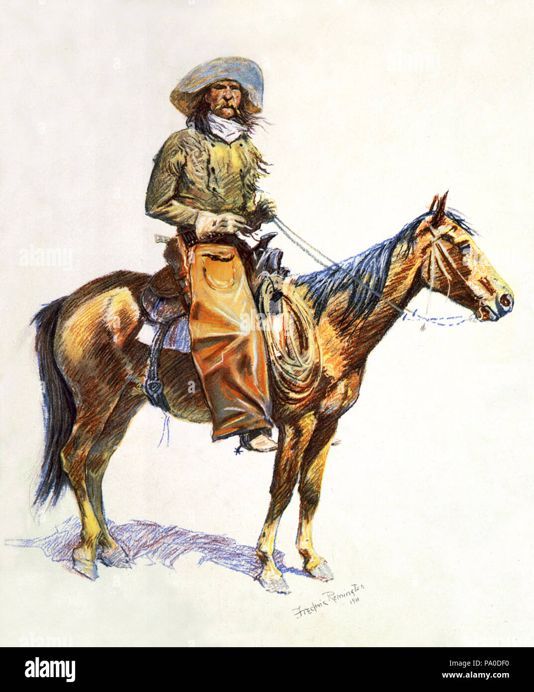 Western cowboy 1800s hi-res stock photography and images - Alamy