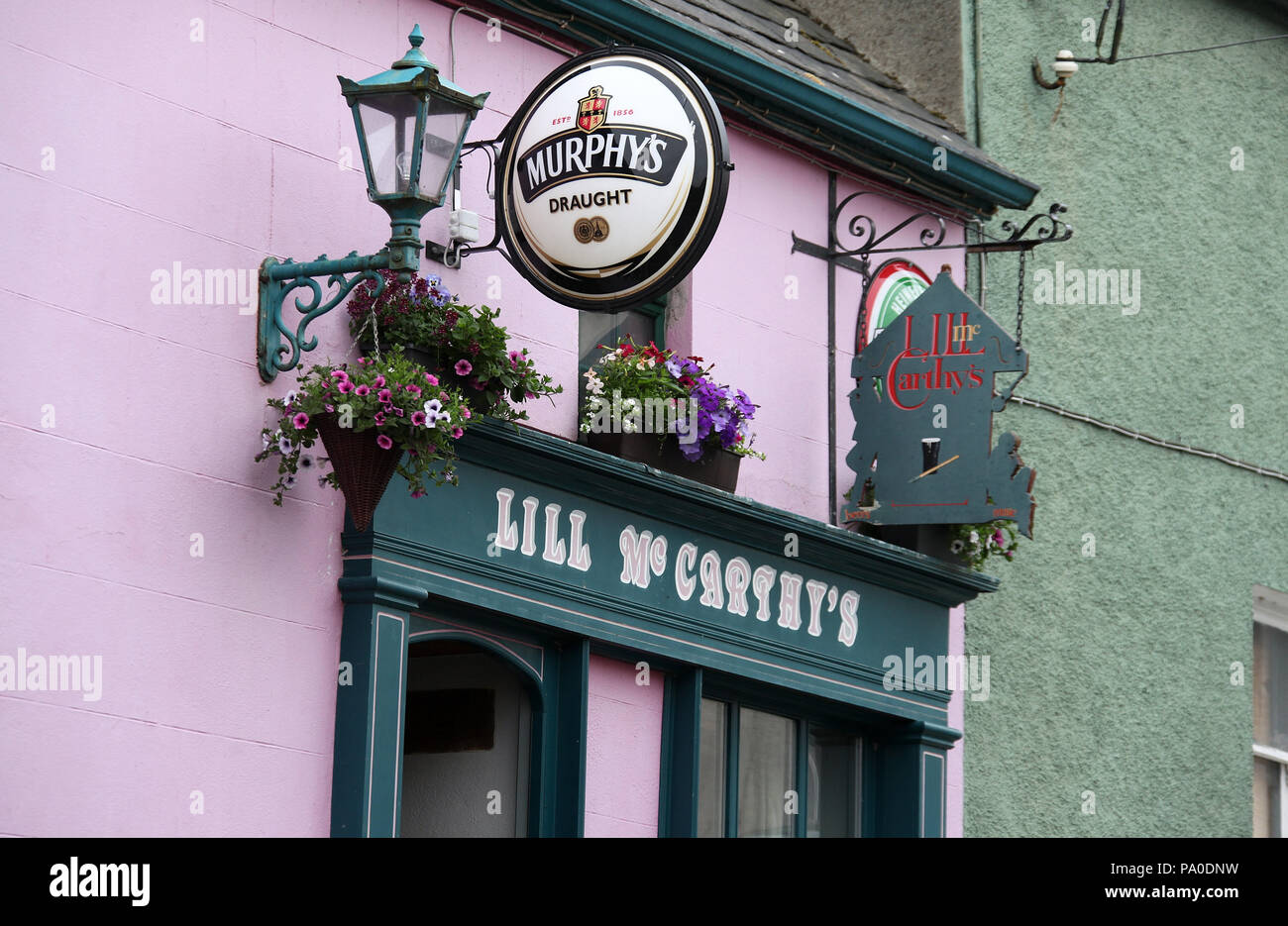 Lill McCarthys pub in Castletownshend Stock Photo