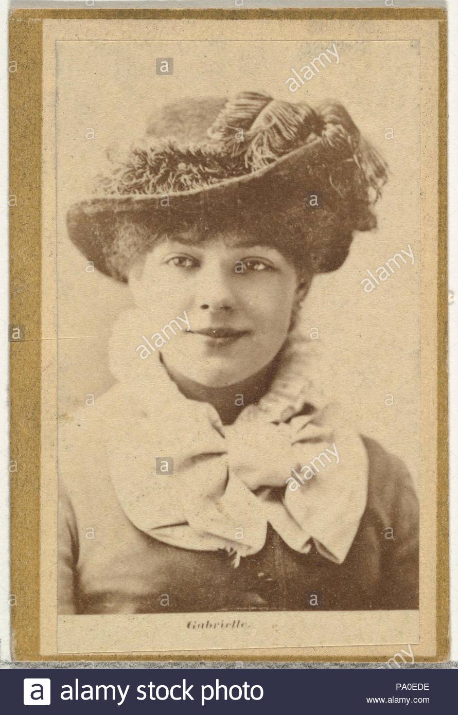 Gabrielle From Thees And Celebrities Series N Promoting Little Beauties Cigarettes For Allen Ginternd Tobacco Products 1887 Gabrielle From Thees And Celebrities Series N Promoting Little Beauties Cigarettes For Allen Ginternd Tobacco Products 1887