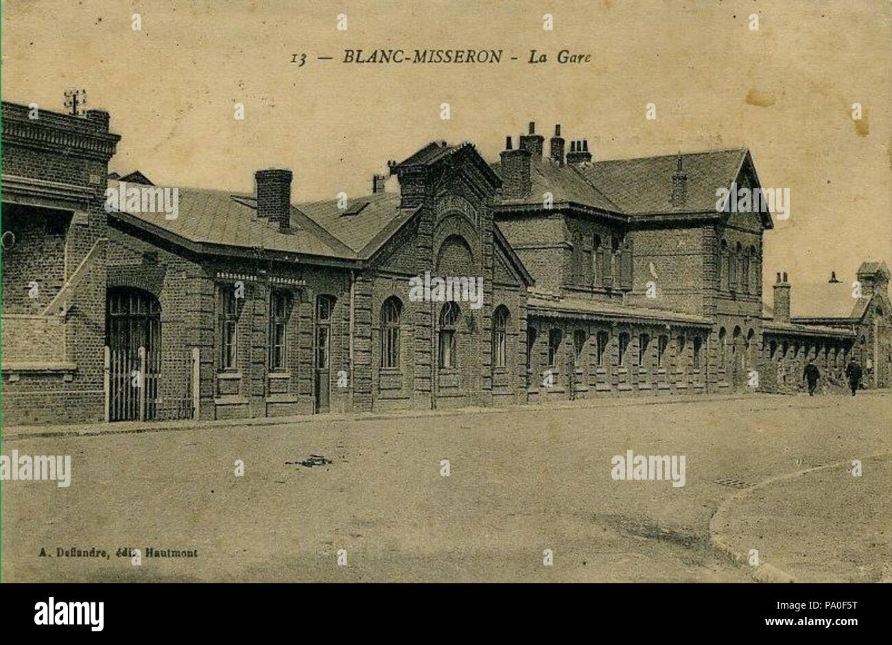 688 Gare de BlancMisseron I Stock Photo Alamy