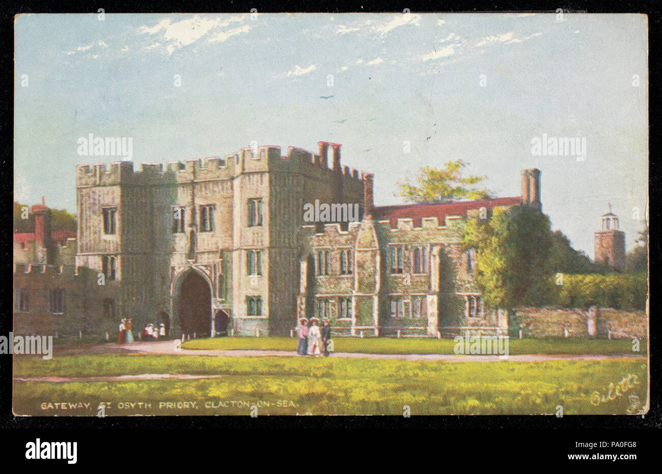 691 Gateway St Osyth Priory, Clacton-on-Sea (NBY 438914) Stock Photo