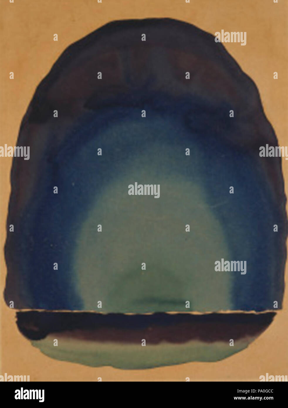 707 O'Keeffe Light Coming on the Plains No. 3 1917 Stock