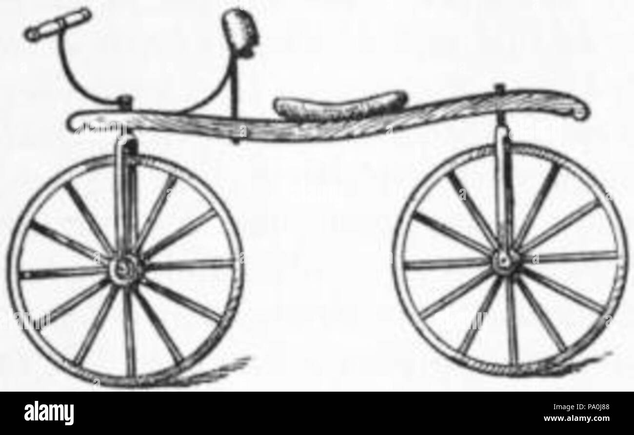 601 EB1911 - Cycling - Fig. 1.—Gentleman's Hobby Horse Stock Photo