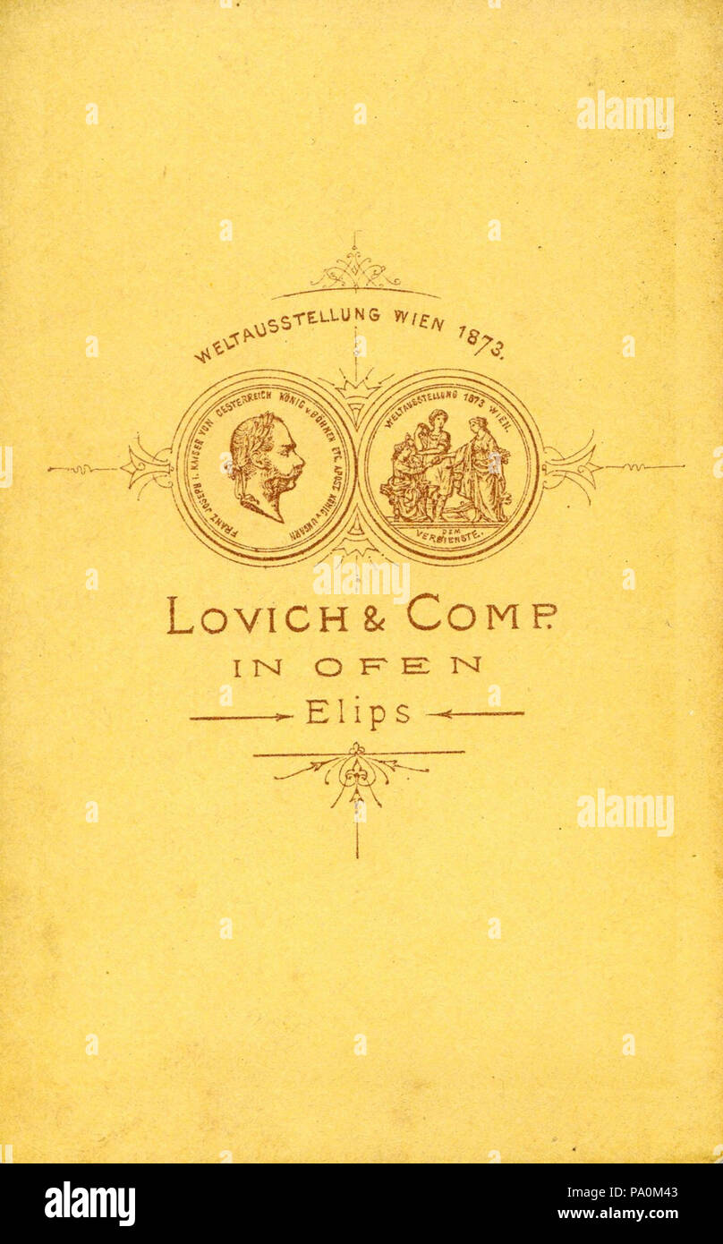 614 Elips (a mai Király lépcső környékén), Lovich és társa fényképészek. A felvétel 1873-ban készült. Fortepan 90297 Stock Photo