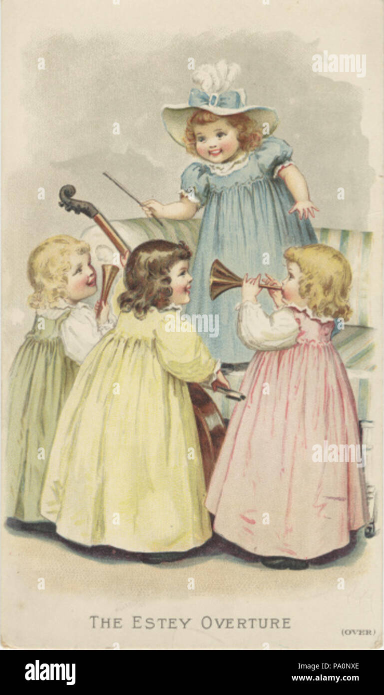 627 Estey Organ Works Estab 1846 Stock Photo Alamy