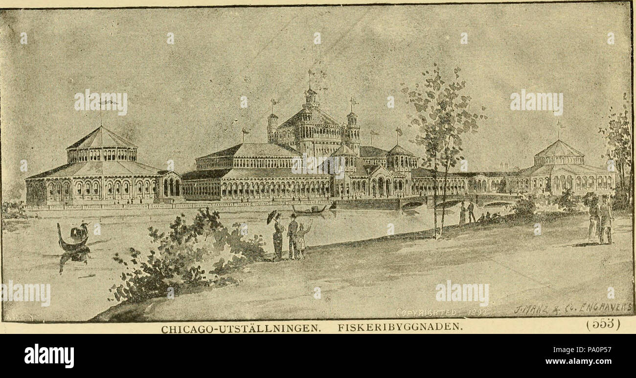 629 Ett hundra år - en återblick på det nittonde seklet (1892) (14760733981) Stock Photo