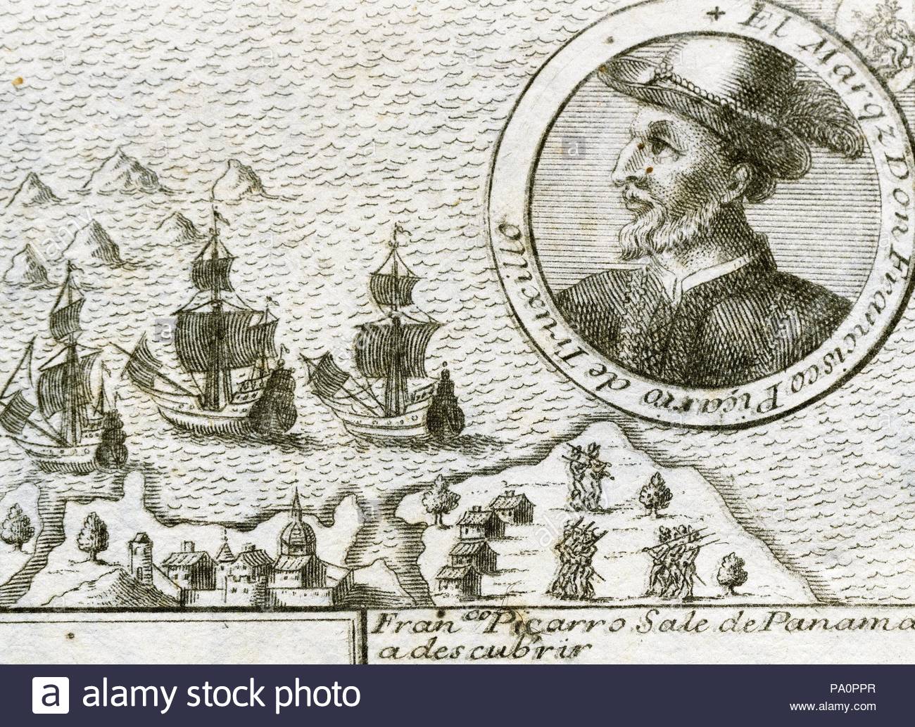 spanish explorer panama stock photos spanish explorer panama stock