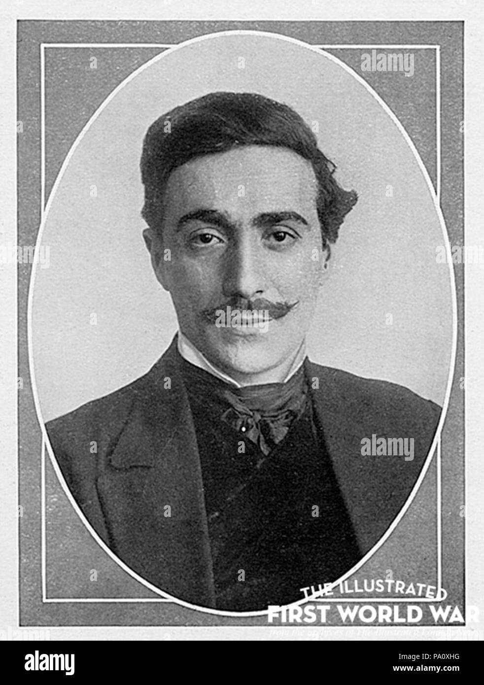 664 Fortunino Matania 1915 portrait Stock Photo