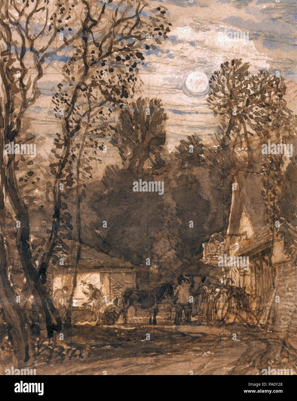 Samuel palmer painting hi-res stock photography and images - Alamy