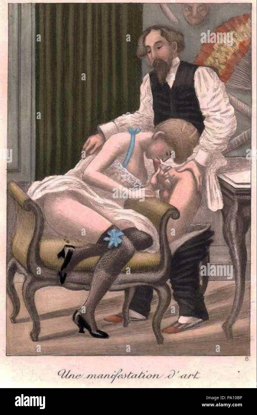 682 Frédillo, Women performing a fellation Stock Photo - Alamy