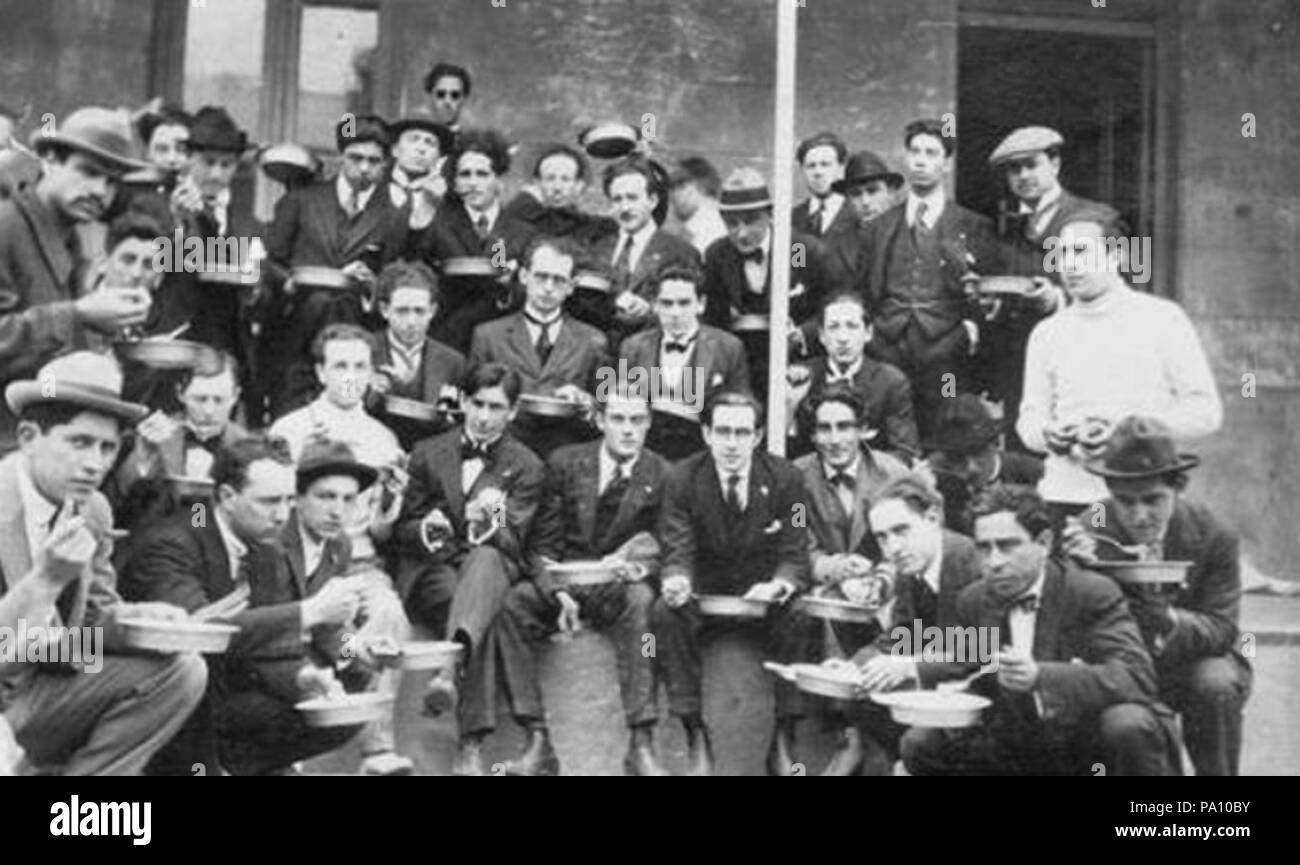 682 FUC Detenidos 1918 Stock Photo