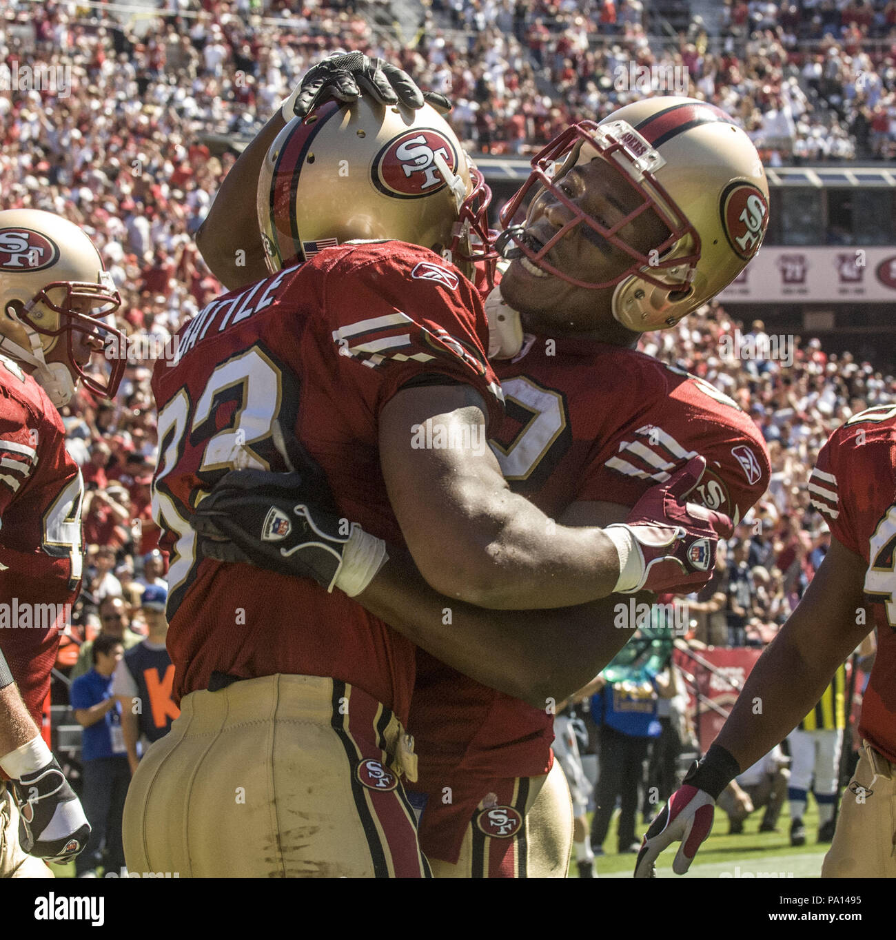 San francisco 49ers arnaz battle hi-res stock photography and