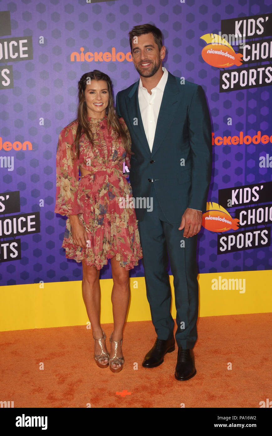 July 19, 2018 - Santa Monica, California, U.S. - DANICA PATRICK, AARON